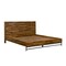 Armen Living Cusco Rustic Acacia Platform King Bed LCCUBDACKG - alternate 6